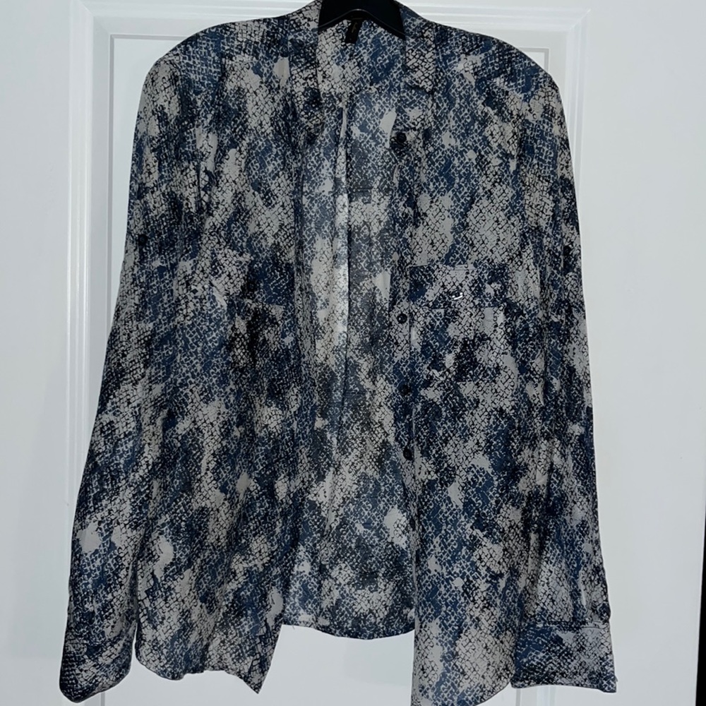 COPY - Bcbgmaxazria Snake Print Shirt